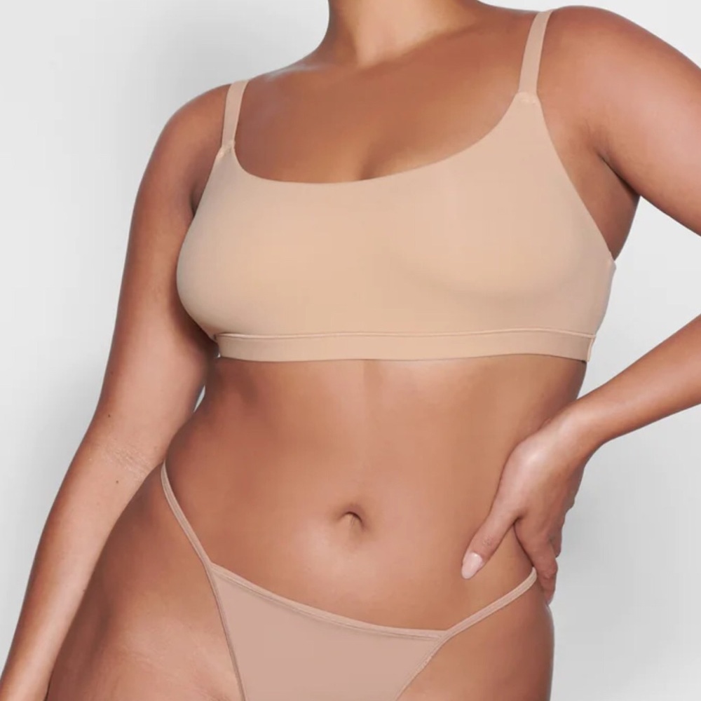 Bundle of 2 Skims Thongs  Sz 3X - COLOR OCHRE, STYLE PN-THG-0192.